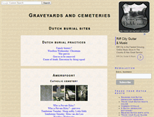 Tablet Screenshot of graveyard.traceyourdutchroots.com